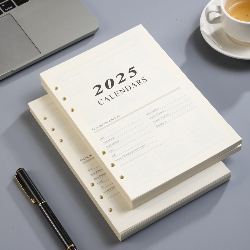 2025/A5 Binder Inside Diary Planner To Do List Notebook Refill ...