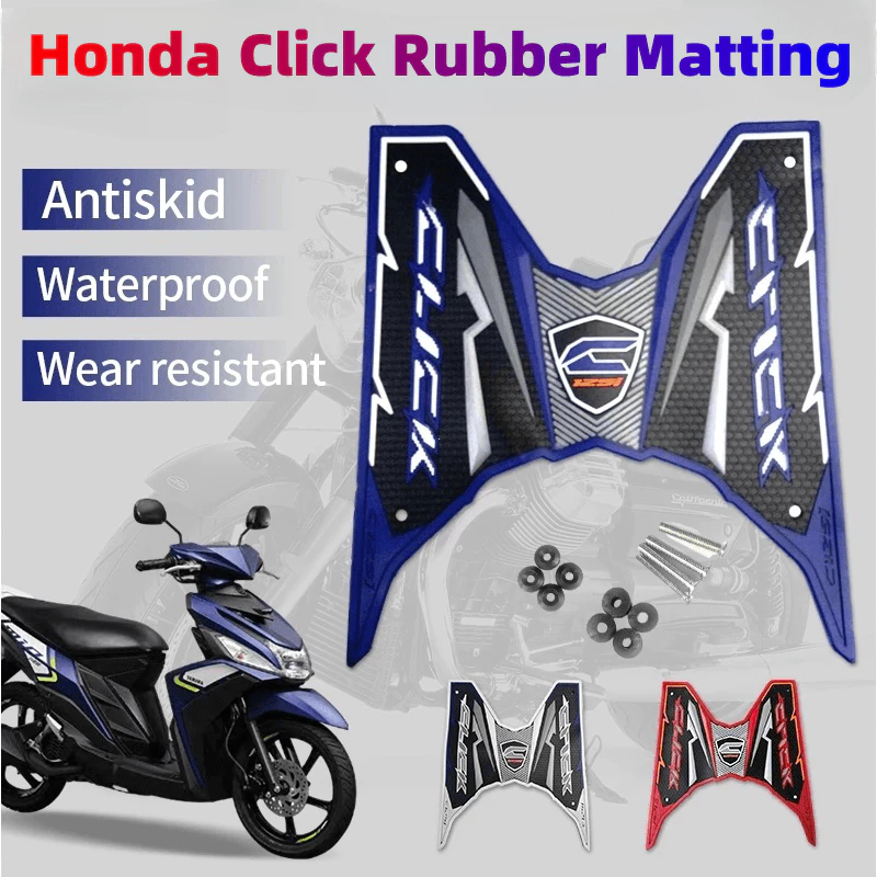 Honda Click Rubber Matting for Honda click 125i & 150i v1 v2 v3 Game ...