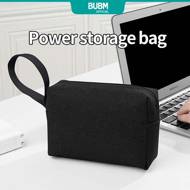 BUBM Large Capacity Power Storage Bag Travel Digital Organizer Pouch ...
