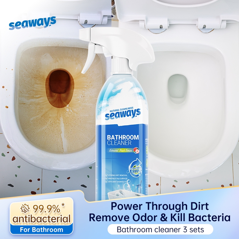 Seaways Bathroom Cleaner Toilet Bowl Cleaner Cement Stain Remover Glass