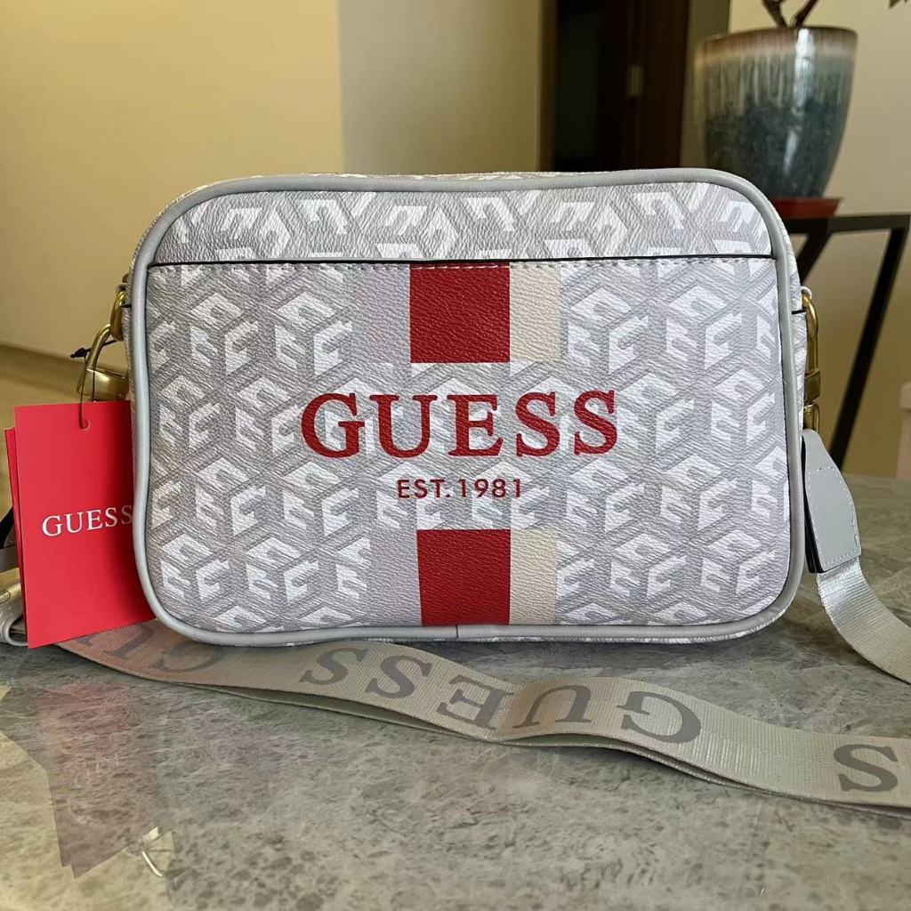 NEW GUESS Monogramm Crossbody Bag Sling Bag 2305801 | Shopee Philippines