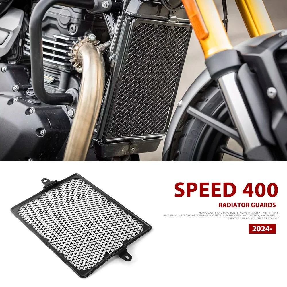 Motorcycle Metal Radiator Guard Protector Water Tank Protect Black For ...