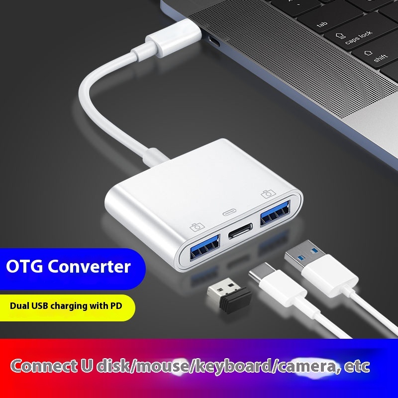 3 in 1 Adapter usb c to USB3.0 OTG and Charging Adapter for U Disk ...