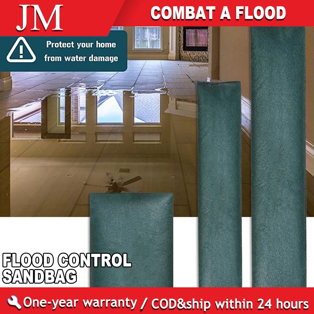 Sandless Sandbag Flood Control Water Activated Flood Barriers Absorbent ...
