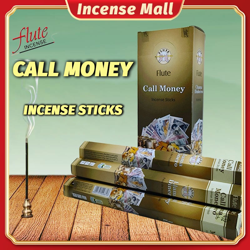 Flute Call Money Incense Sticks (20 Sticks Per Pack) | Shopee Philippines
