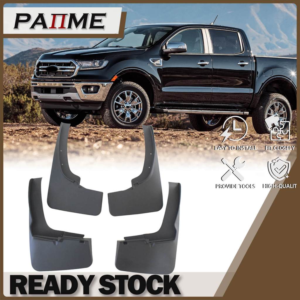 For Ford Ranger 2019 2020 2021 2022 2023 Mud Flaps Mudguards YC102481 ...