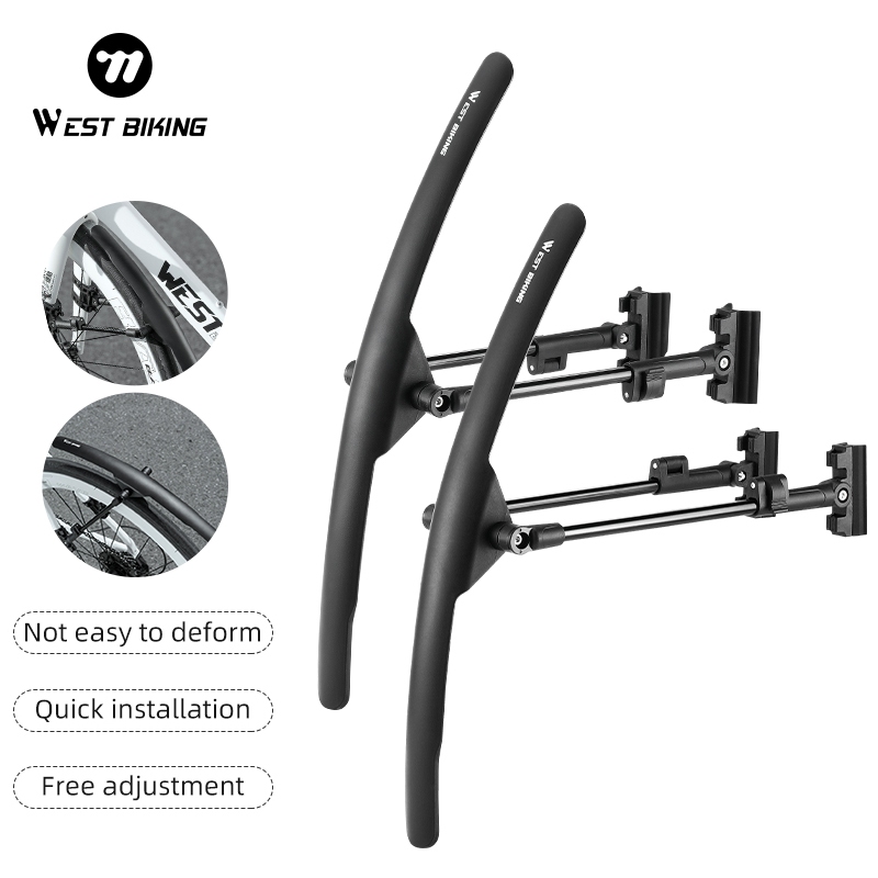 thumbnail image 2 of Fender Bicycle Mudguard Fender Set 700C Road Bike Mudguard Rear 2 of 13
