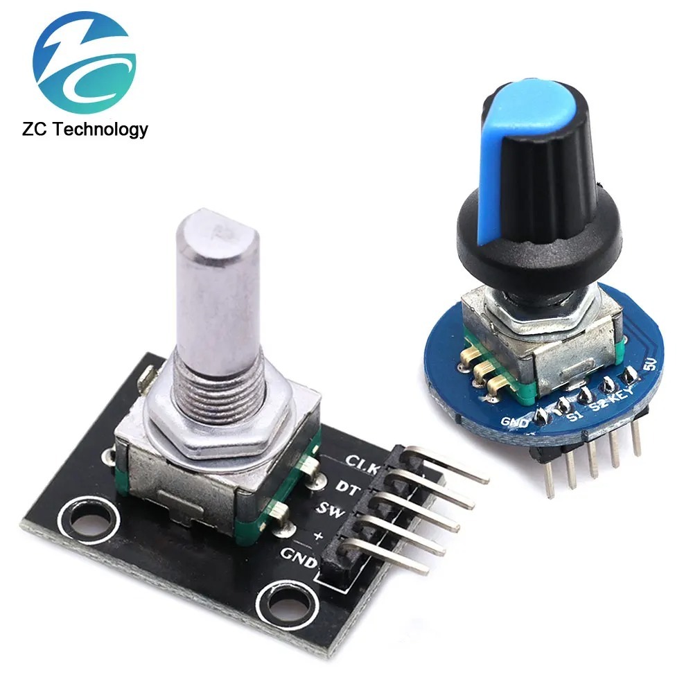 Rotary Encoder Module for Arduino Brick Sensor Development Round Audio ...