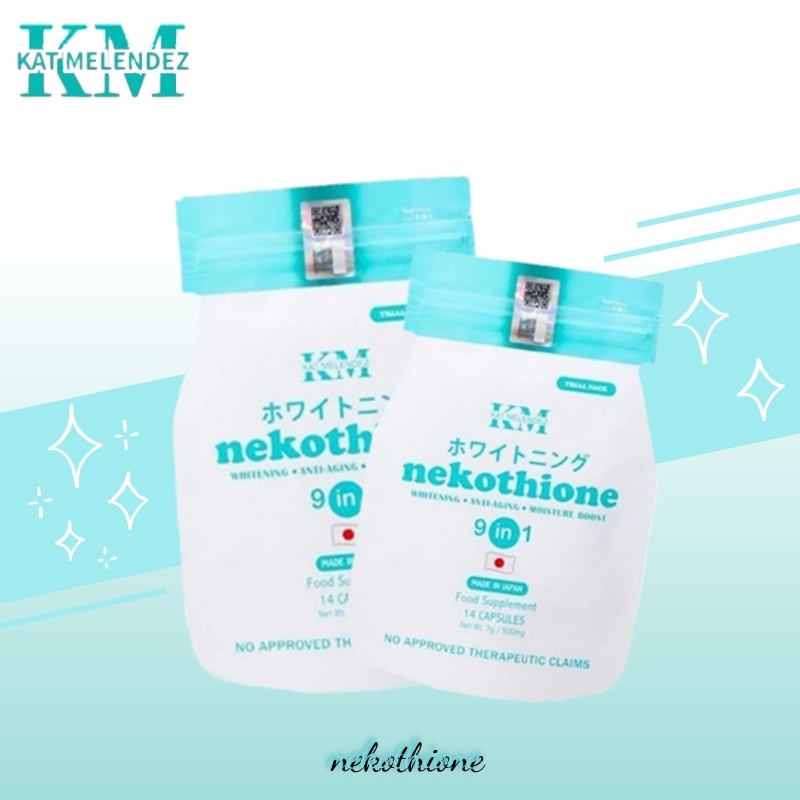 Nekothione 9in1 by Kat Melendez Trial Pack 14 caps Neko Pouch | Shopee ...