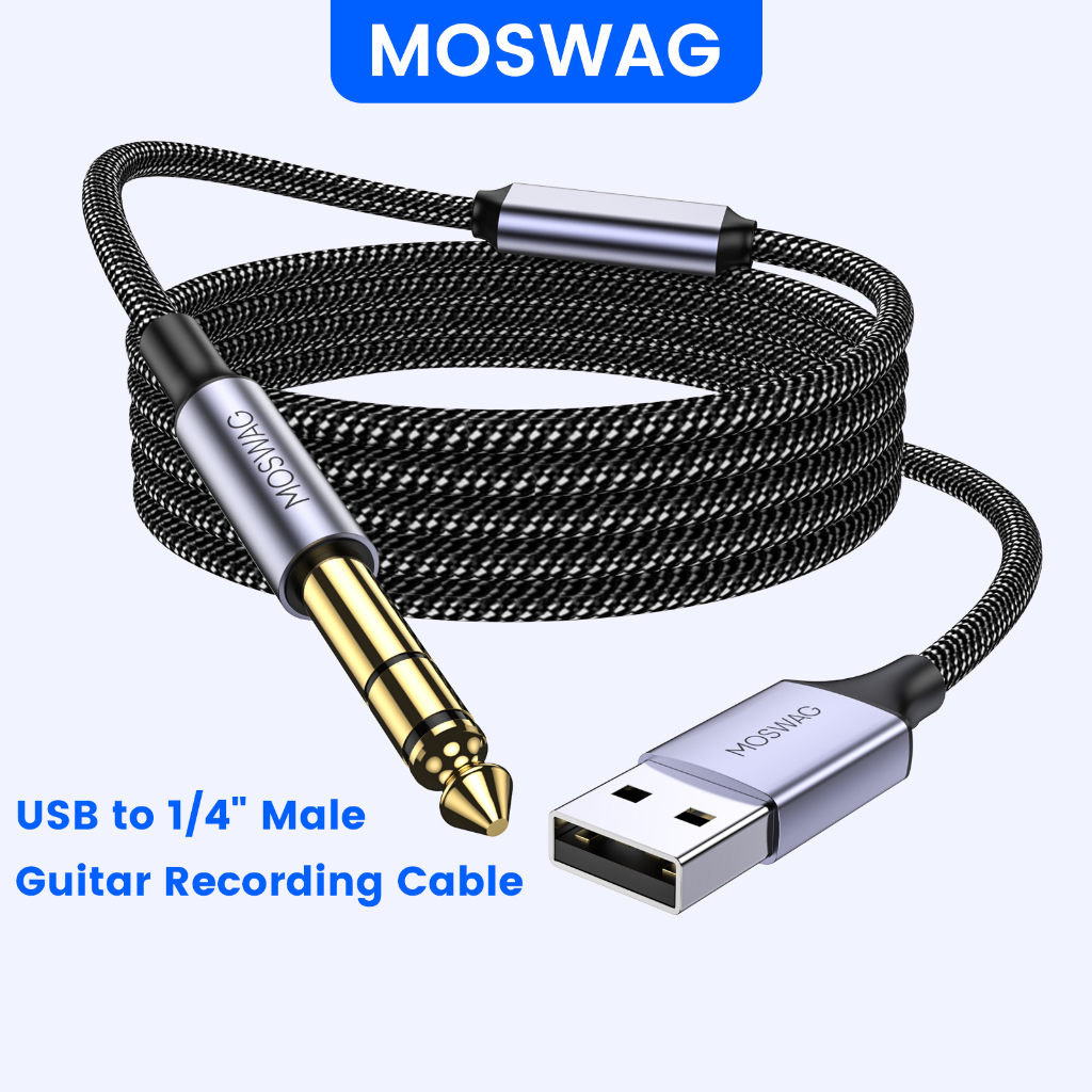 Logitech G923 MOSWAG USB To 4/1 Audio Cable, USB To TRS