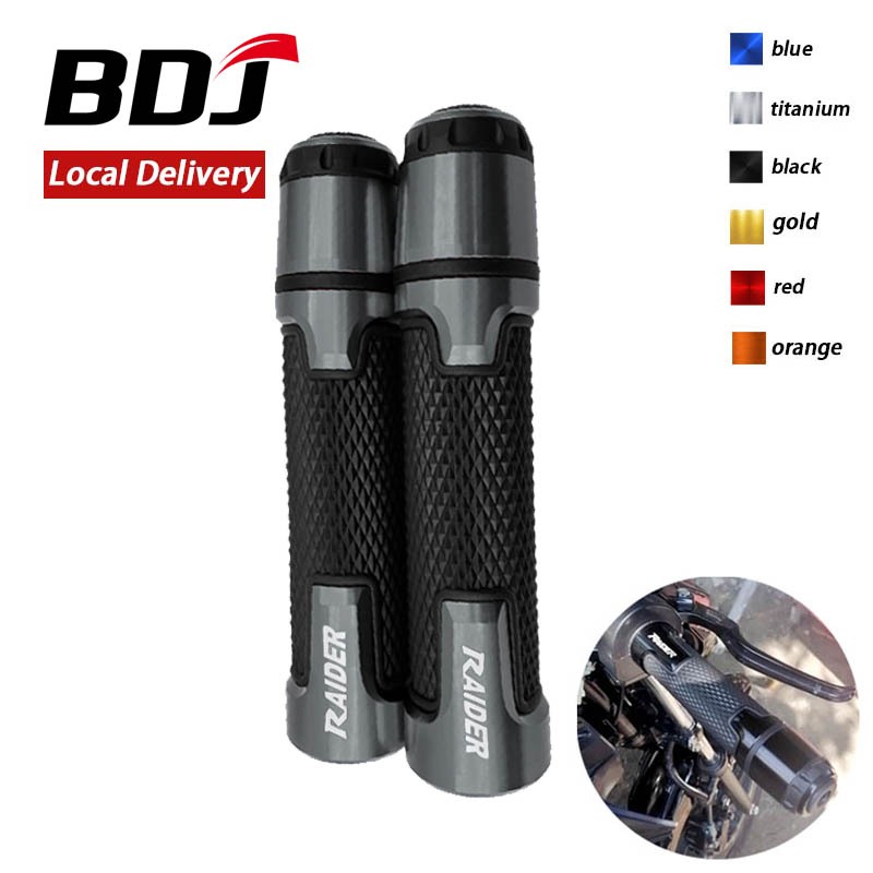 BDJ For Suzuki Raider R150 Fi Carb J Crossover Handlebar Grips Ends ...