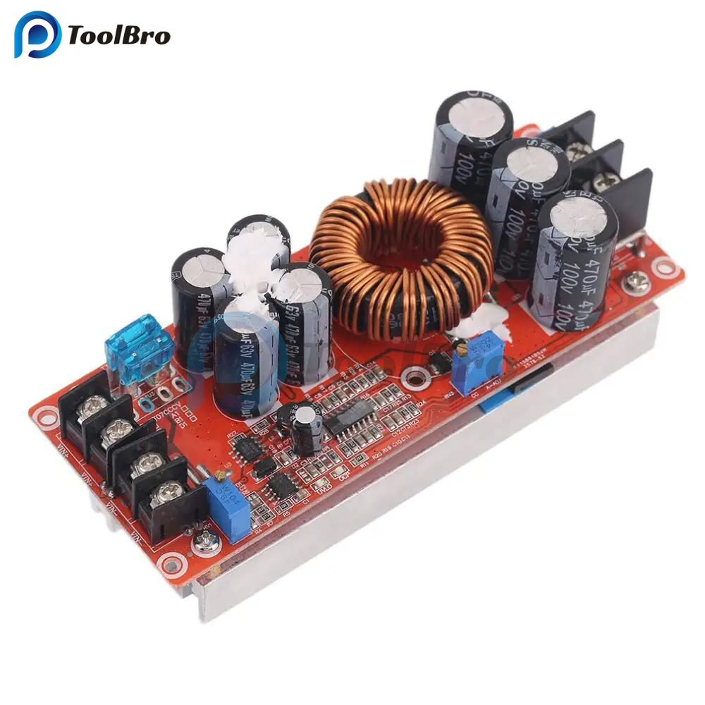 1200W 20A DC Converter Boost Step-up Power Supply Module IN 8-60V OUT ...