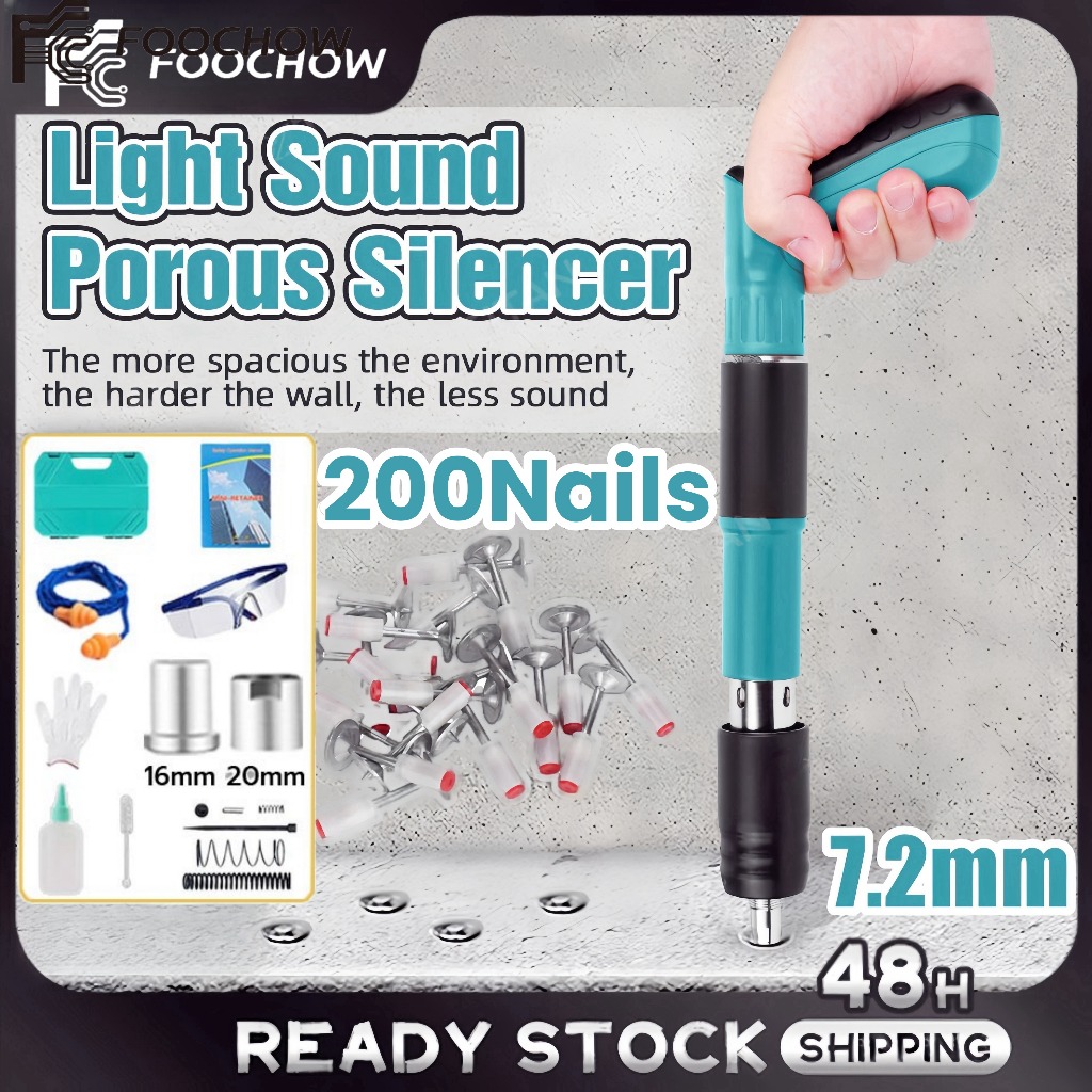 Heavy Duty Nail Gunner Versatile Nail Gun with Heavy Duty Nails and ...