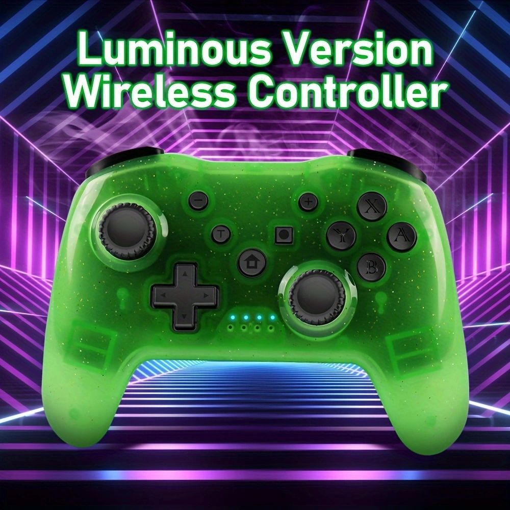 Wireless Controller 6 Axis Dual Vibration Switch Game Controller with ...
