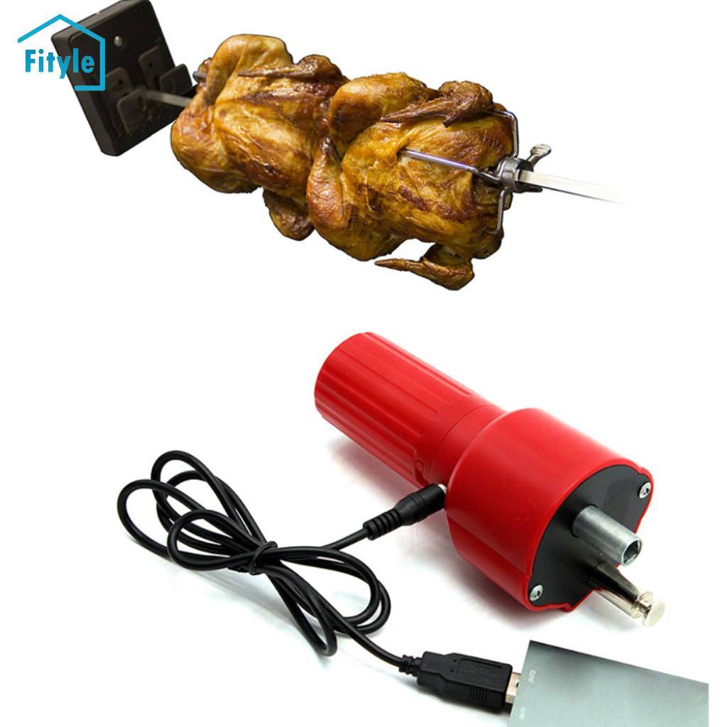 Barbecue Grillmotor 220V - Elektromotor Für Grillspieße | 2-2,4 U/min Für Gleichmäßiges Grillen