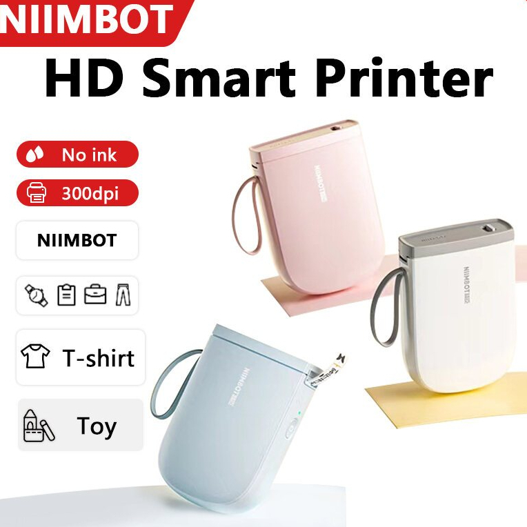 NIIMBOT D11 New upgraded label printer portable bluetooth connection ...