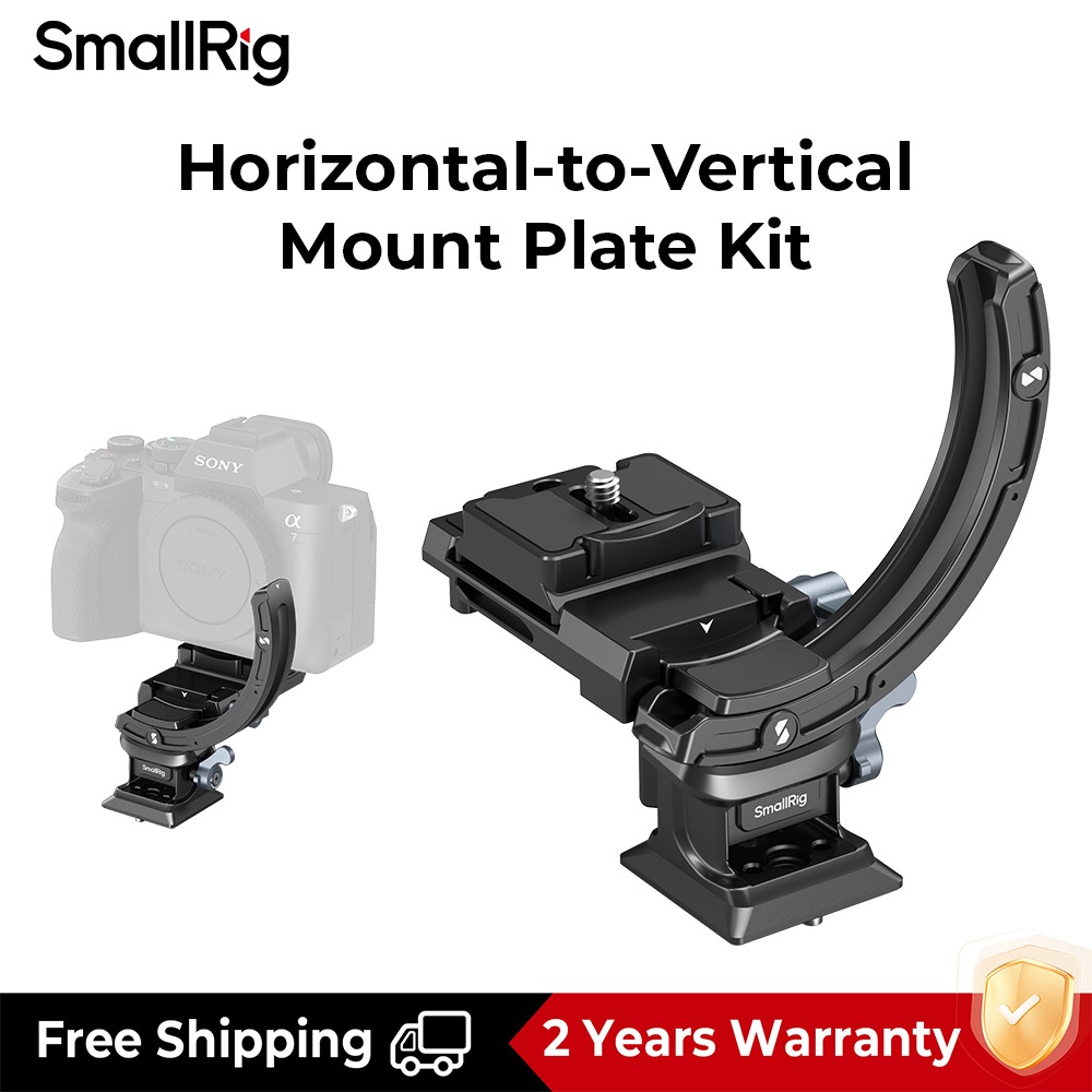 SmallRig Horizontal-to-Vertical Mount Plate Kit for Mirrorless Cameras ...