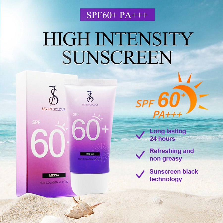 [Photo One Shot Three] Sunscreen SPF60 Whole Body Can Use Waterproof ...
