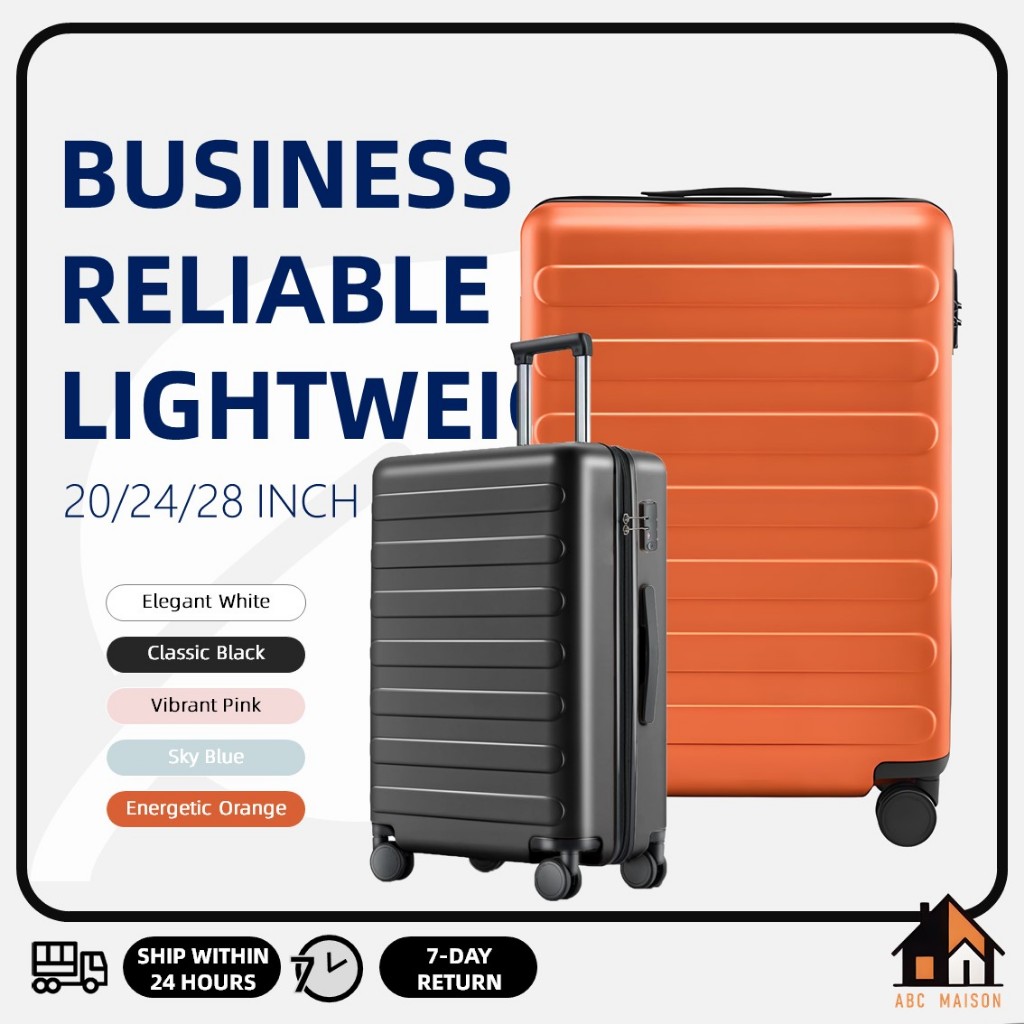 ABC MAISON 20/24/28 Inch Lightweight Suitcase Hand Carry Luggage ...