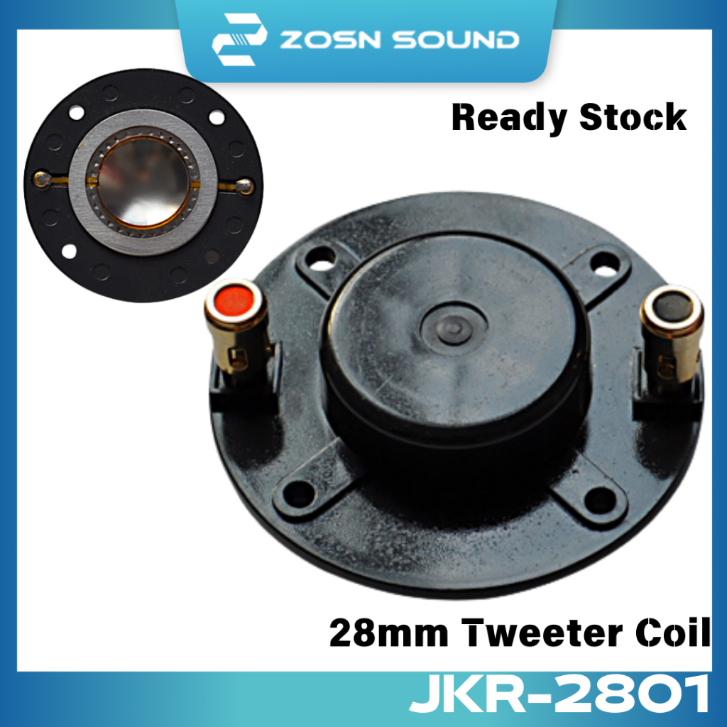 [ZS Audio] 28mm Tweeter Speaker Unit Titanium Film Voice Coil Speaker ...