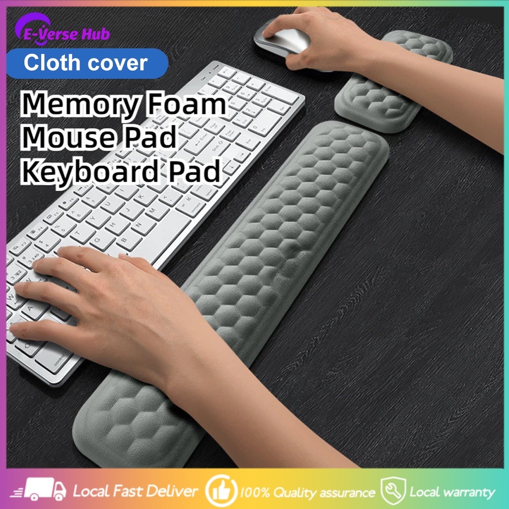 Mouse Wrist Guard Comfort Memory Foam Keyboard Mouse Hand Support ...