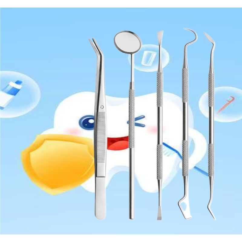 Strumento Raschietto Tartaro Professionale - Dispositivo Di Rimozione Del Tartaro A Doppia Estremita Per Denti Confezione Da 2 - Foto 5