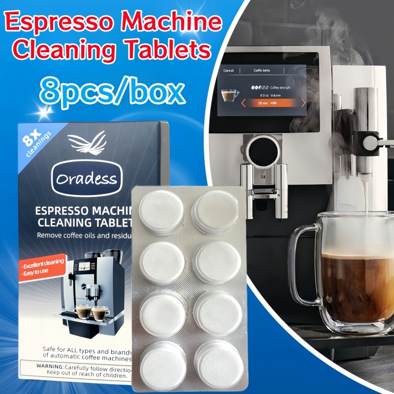 8pcs/Box Coffee Machine Cleaner/Coffee Machines Cleaning Effervescent ...