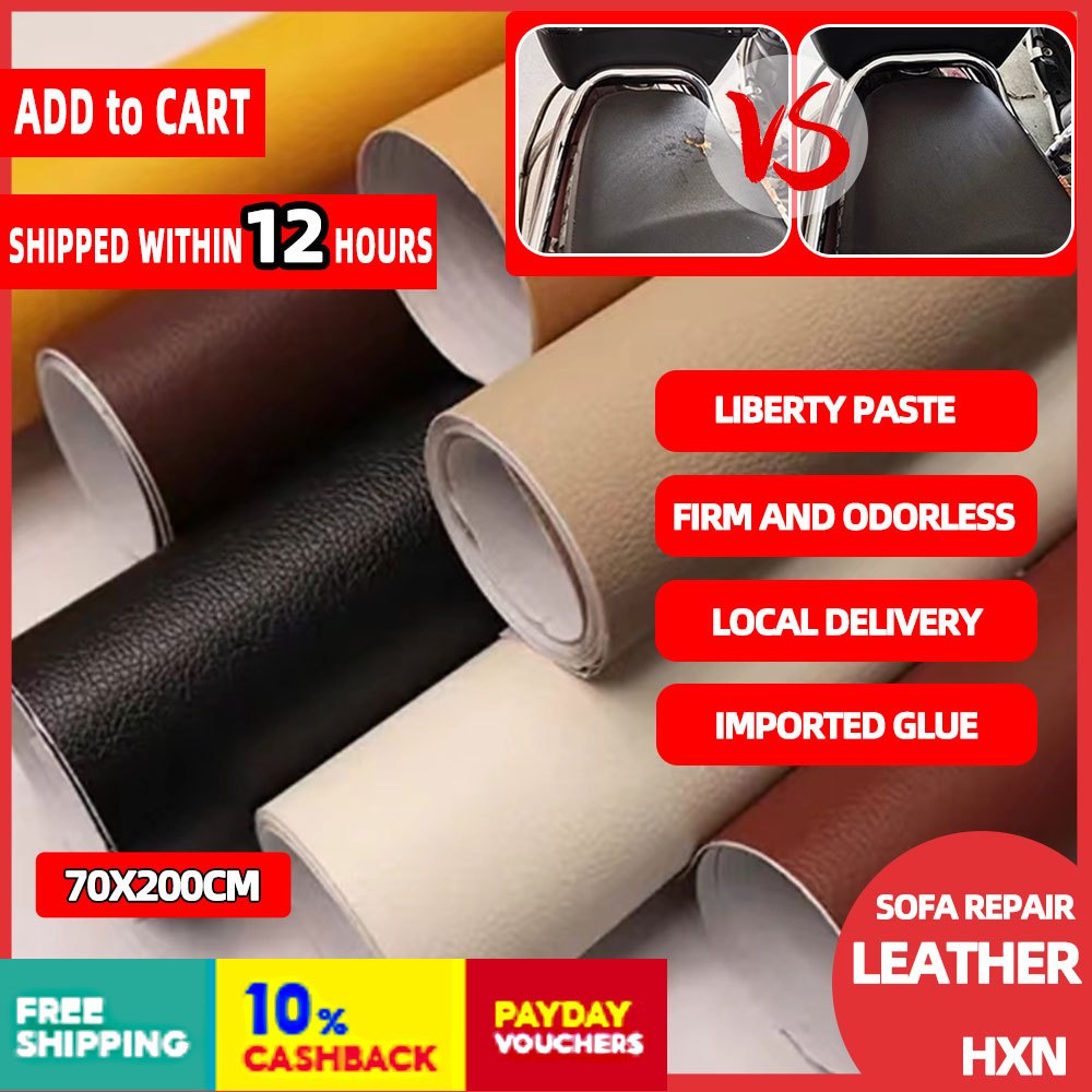 Leather Repair Self-Adhesive Patch Stick on Sofa Repairing Fabric ...