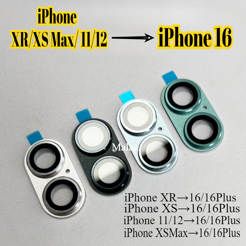 iPhone 16 Fake Camera Lens Sticker Is Suitable for iPhone 11 12 XR X XS ...