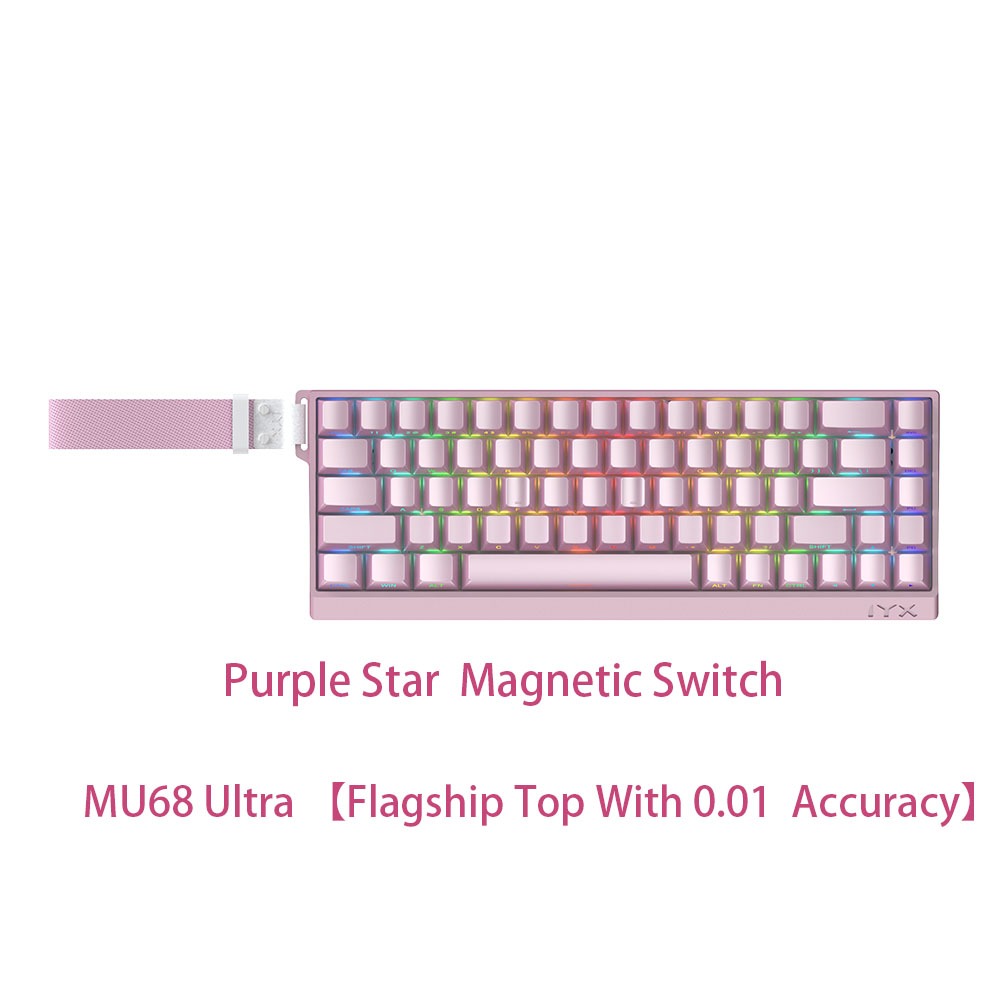 IYX MU68 PRO white 天青軸 キーボード 【公式通販】