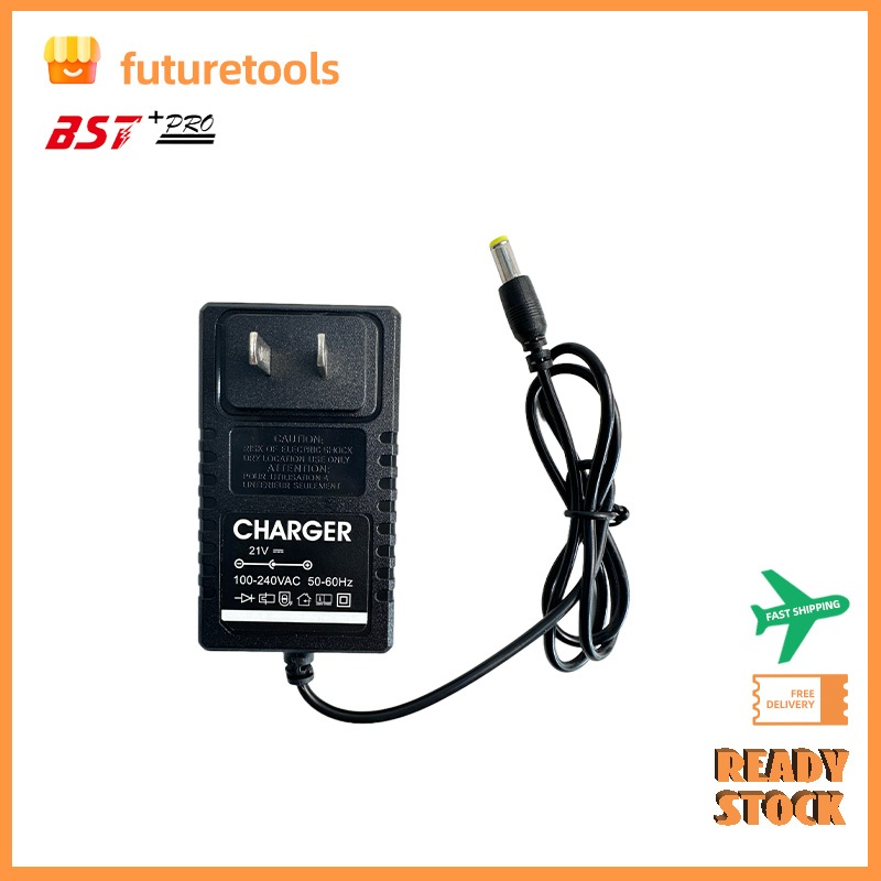 Charger 21v / 36v For Cordless Drill Lithium Ion battery | Shopee ...