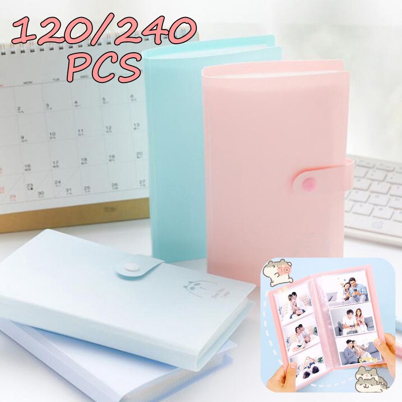 Transparent Photo Album Mini Album Photo Card Train Ticket Card ...