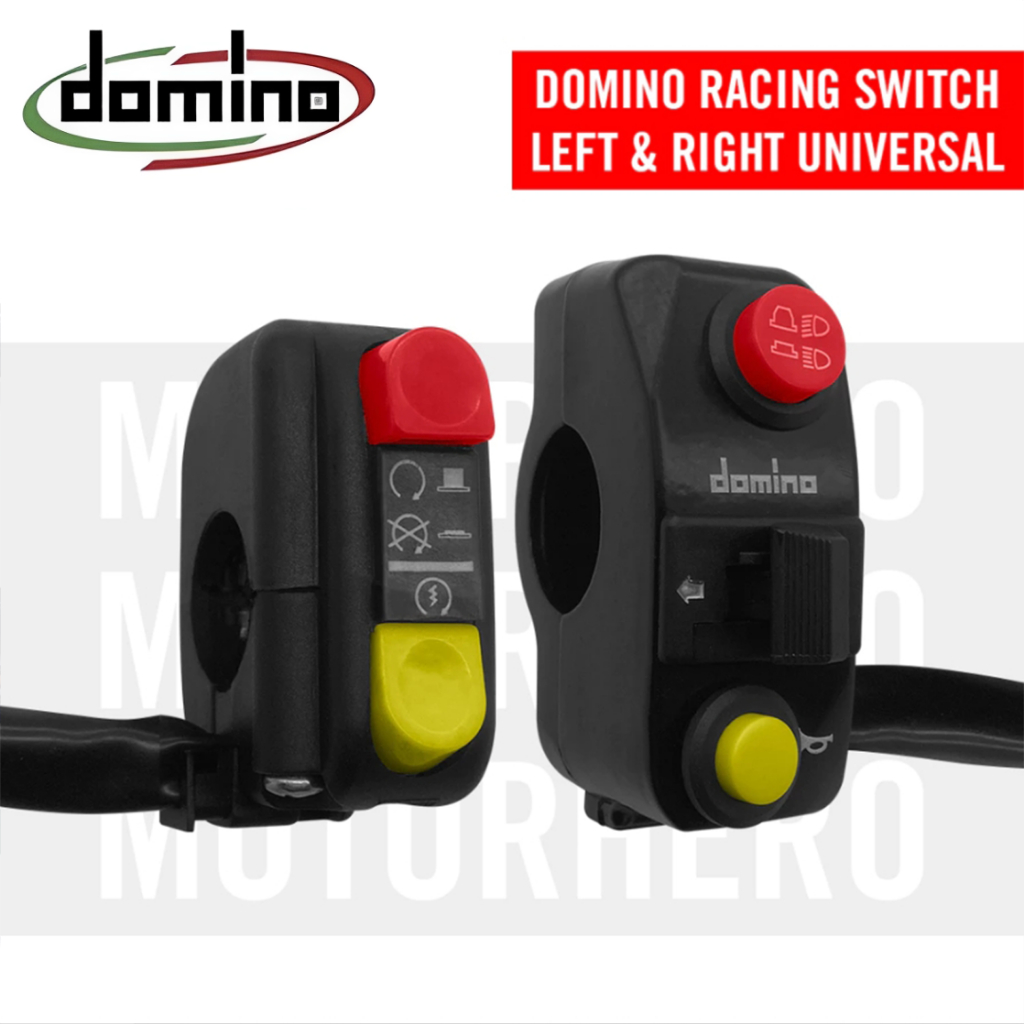 Domino switch Right+Left (universal ) Motorcycle Handlebar Mount On Off ...