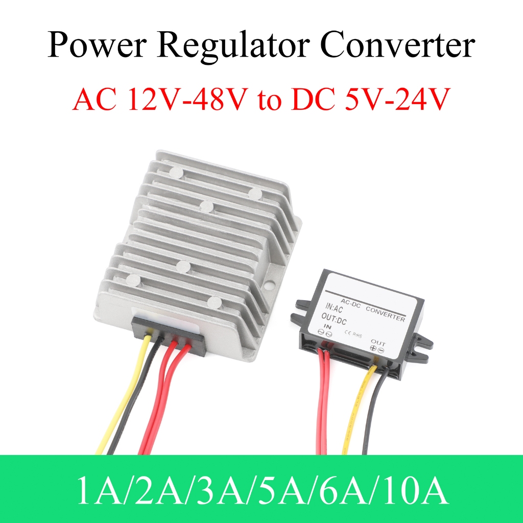AC-DC Power Converter AC 12/24V 24V 24/36/36/48V to DC 5V 12V 24V Buck ...