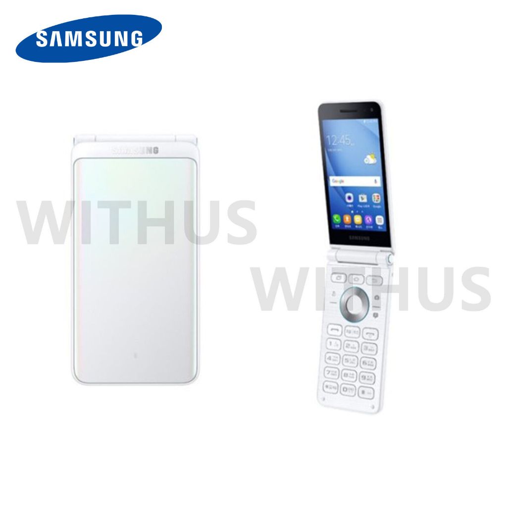 Samsung Galaxy Folder 2 White G160N 2GB RAM 32GB ROM 8MP Camera 4G LTE