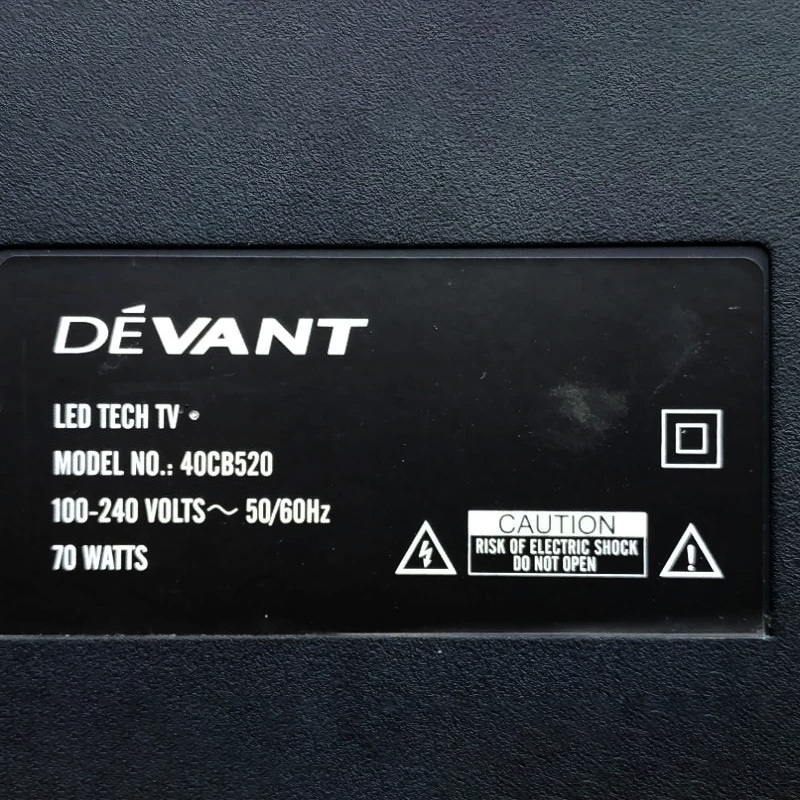 Backlight Set 40inch Devant 40cb520 edge type Brandnew 3volts 2strip ...