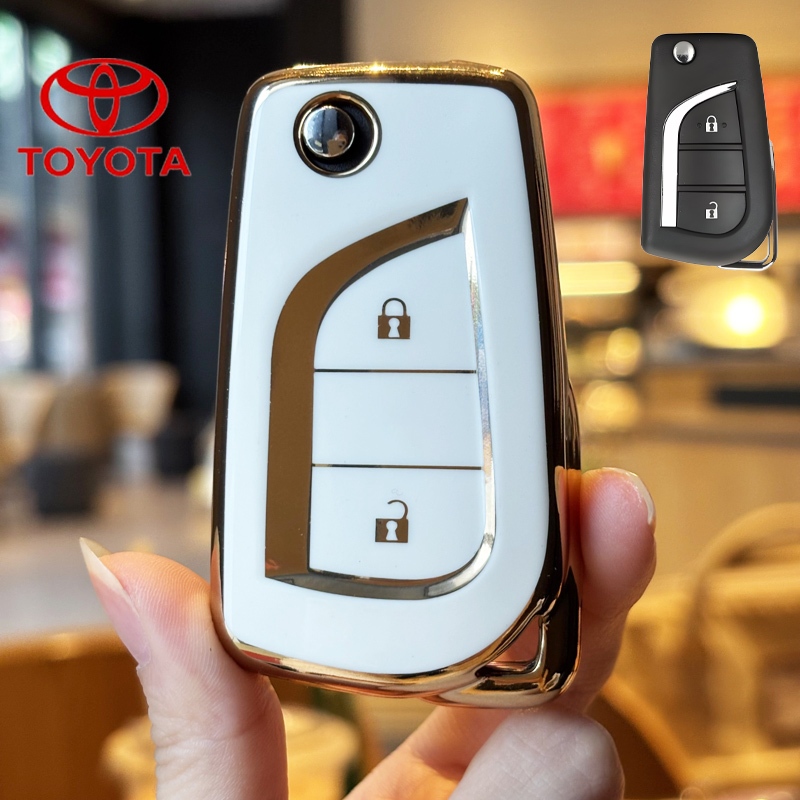 Toyota 2 Buttons Car Key Cover Case For Toyota Revo/Altis/innova 2022 ...