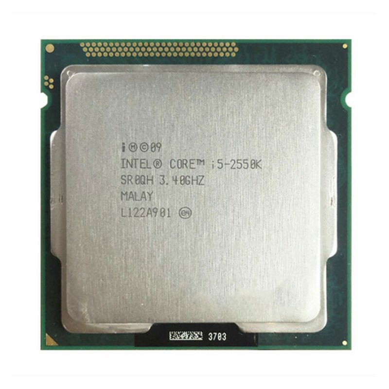 Core i5-2550K CPU Quad Core 3.4GHz 4-Thread 6M SR0QH LGA 1155 Processor ...