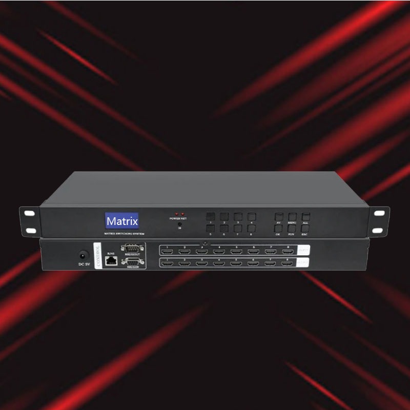16X16 8X8 HDMI Matrix Switch 8 in 16 Out 1080P 8X16 Rack Mount HDMI ...