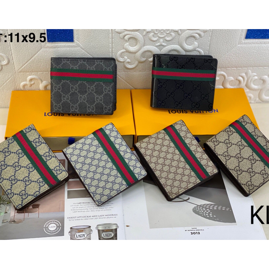 Men Business Wallet Fashion Wallet Leather Wallet Folding Wallet ...