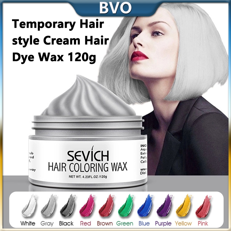 Cire Colorante Gris Poivre Et Sel Sevich 120g - Teinture Temporaire Hypoallergénique