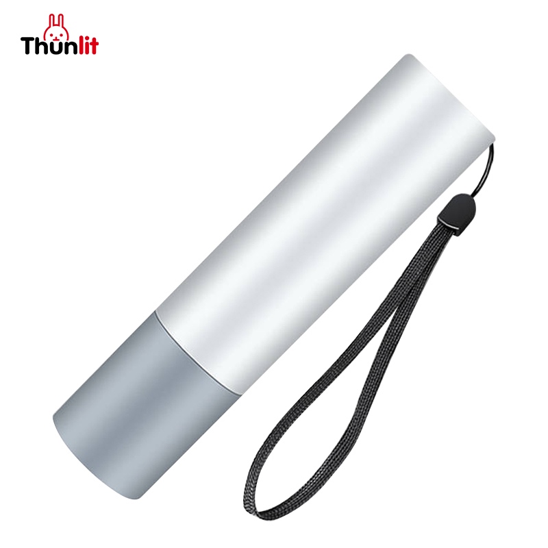 Thunlit Pocket Flashlight USB Rechargeable LED Mini Portable Flashlight ...