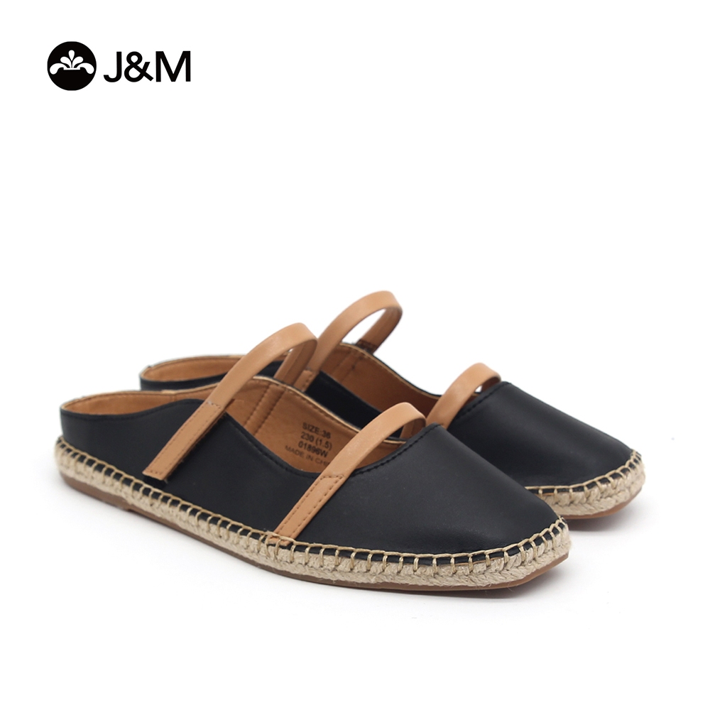 Joy & Mario Women's Espadrilles casual leather shoes flat shoes for ...