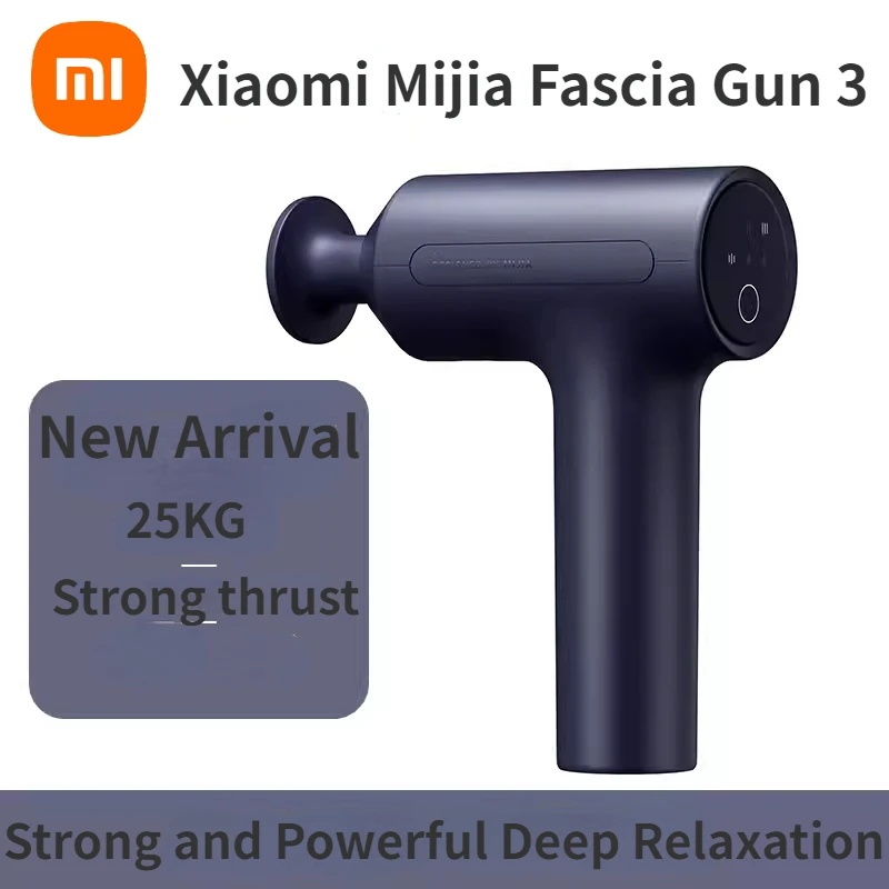 New Xiaomi Mijia Fascia Gun 3 Muscle Massage Gun Dual Mode 2450mAh 3 ...