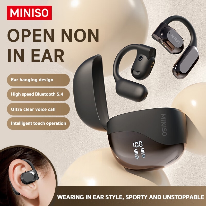 Monster Earbuds Wireless Bluetooth PSIER Open Ear Bluetooth