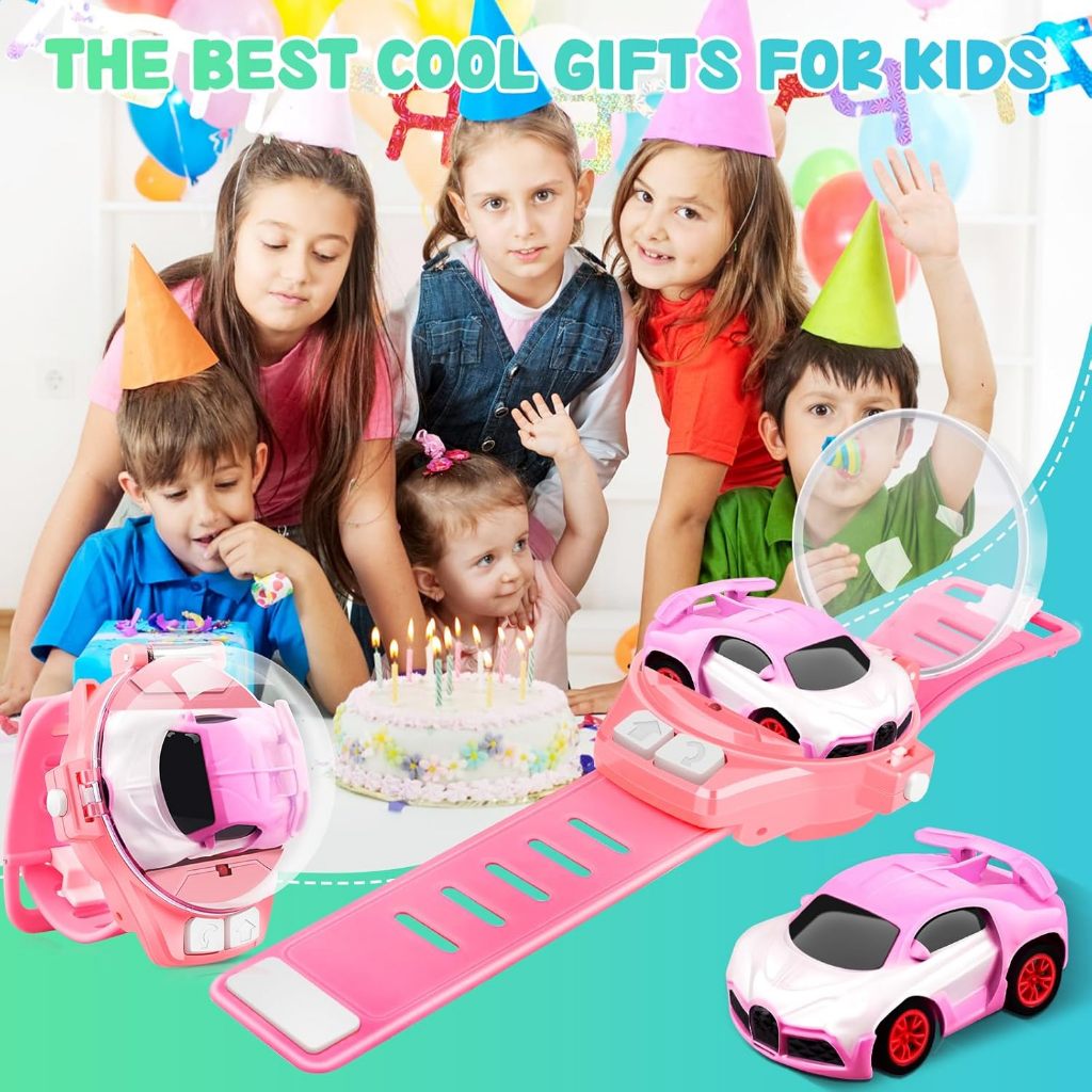 RC Racing Kids Mini Car Watch Toy - USB Charge, Remote Control for ...
