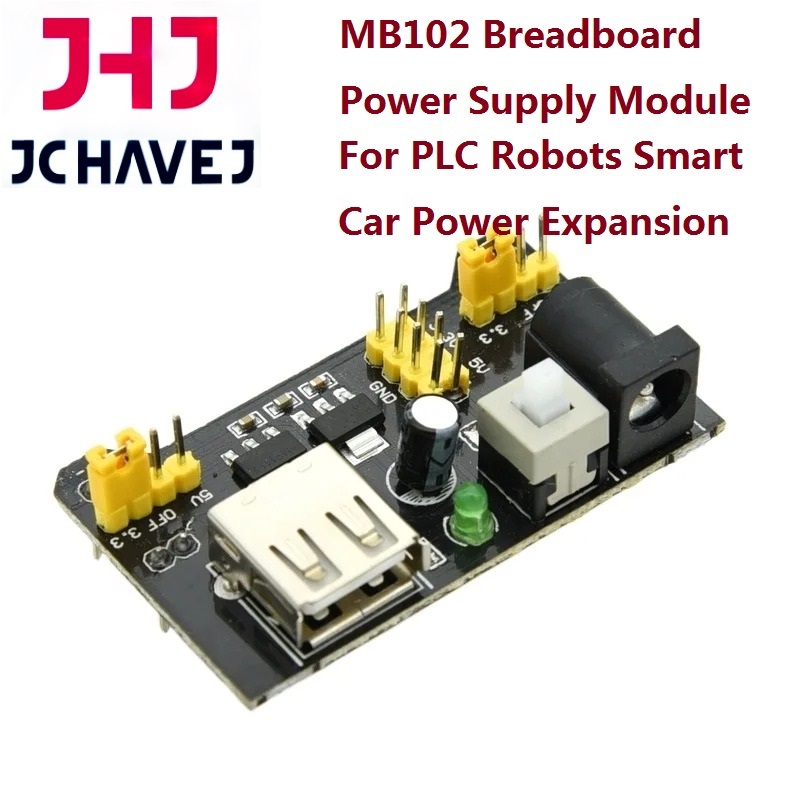 MB102 Breadboard Power Supply Module For PLC Robots Smart Car Power ...