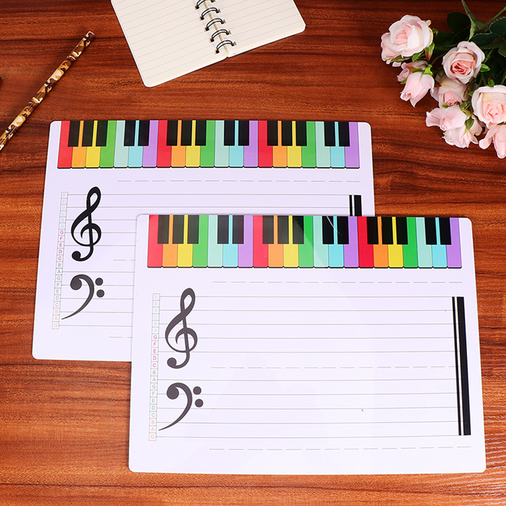 [READY STOCK] Erasable Music Keyboard Whiteboard Letters for Exercise ...