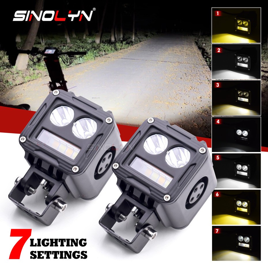 Night Ranger Mini Cube Premium Driving Lights MDL Auxiliary Lights Work ...