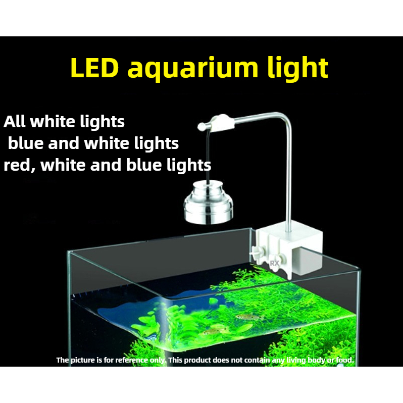 Aquarium Light Fish Tank Light Small Chandelier Clip Light Aquatic ...